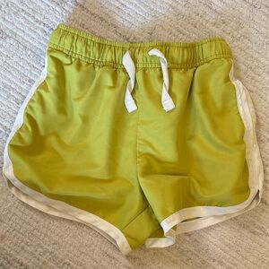 Hanna Andersson Lime Green Athletic Swim Shorts